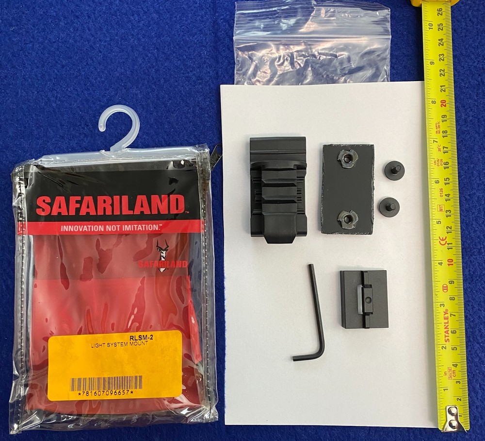 NOS Safariland Model RLSM Light System Mount w/ Original Packaging