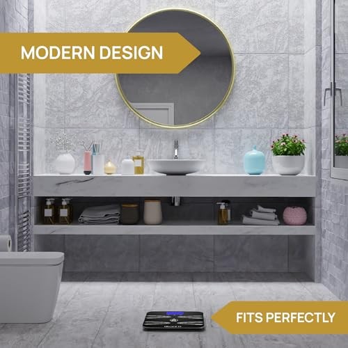 Body-Analyzer Scale, Highly Accurate Digital Bathroom Body Composition Black