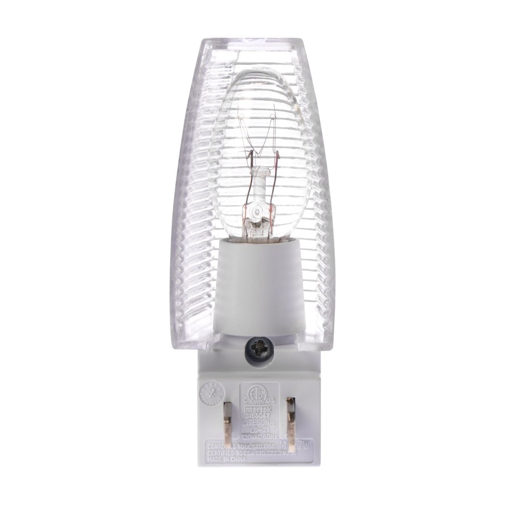 Plug in Night Light with Manual On/Off Switch - Includes 4W Bulb | 4 Pack US