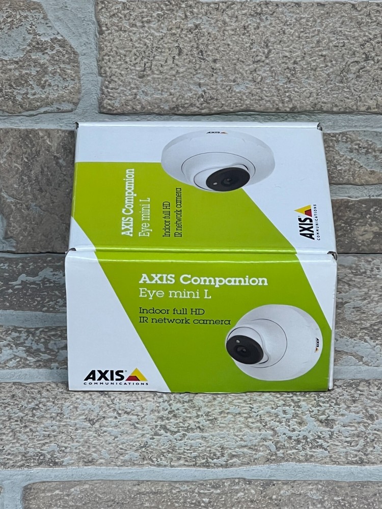 Axis Communications 01064-001 Companion Eye Mini L IR Network Camera 2MP White