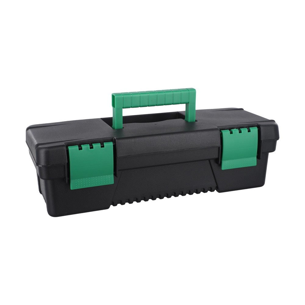 Sturdy Plastic Toolbox Perfect for Carpentry and Electrical Repairs 10 Inch