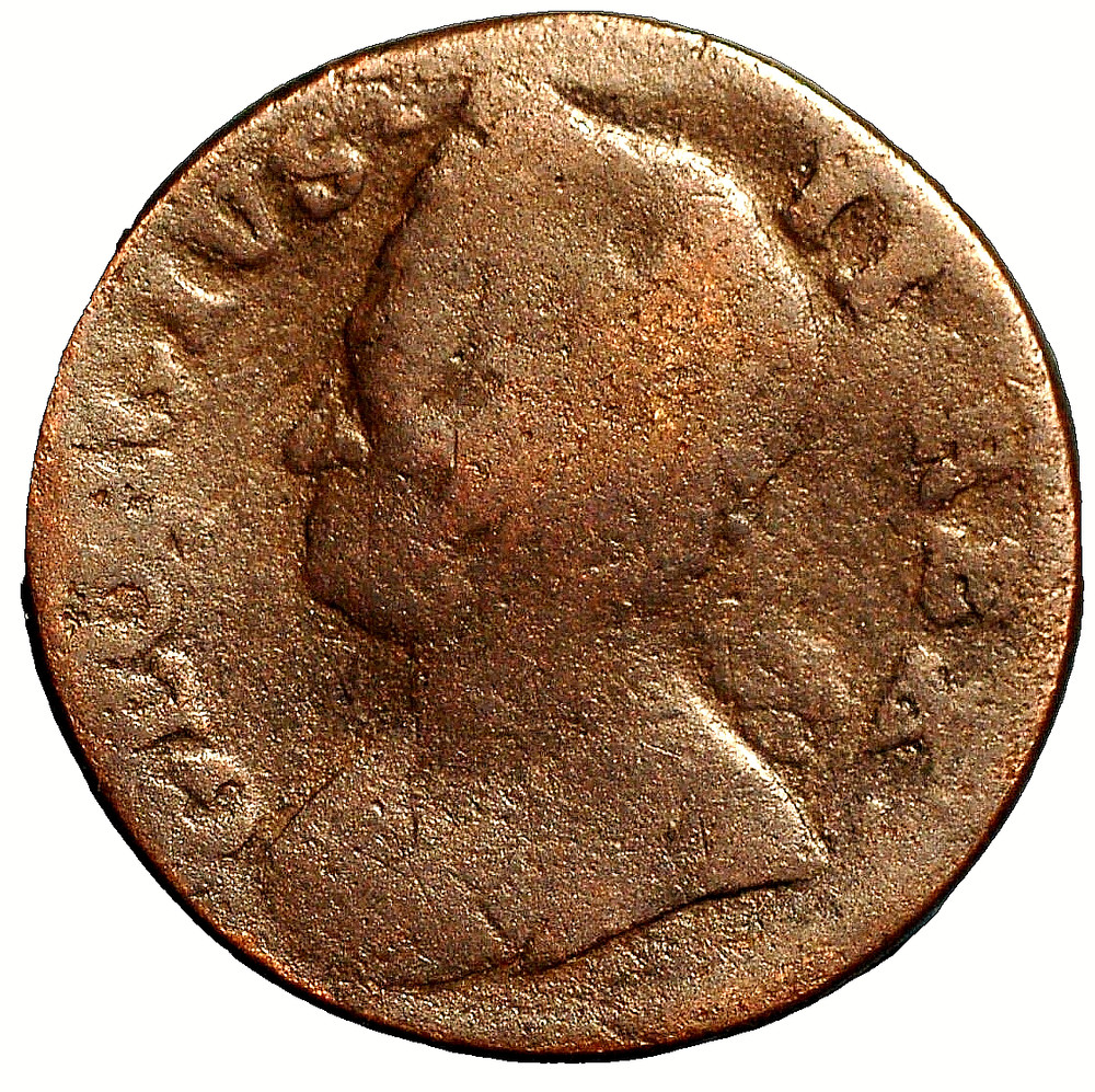 Great Britain Farthing George II KM# 581