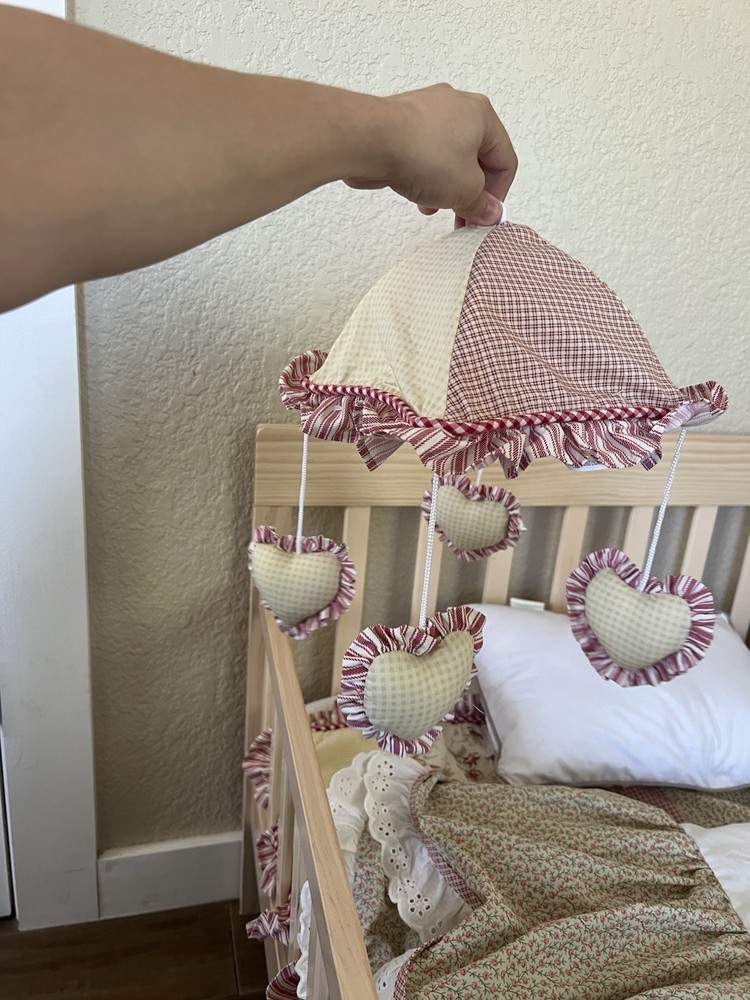 Super Cute Baby Martex Floral Patchwork Crib Bedding Set