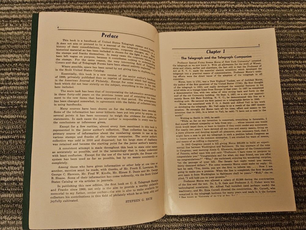 United States Telegraph Issues S. P. A. Booklet No. 2