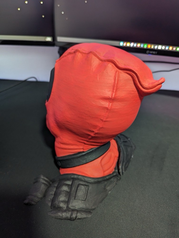 Deadpool Head Headphones Stand | Unique 3D Printed Headset Holder | Marvel