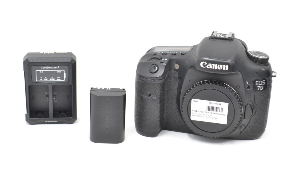 USED Canon EOS 7D Camera Body