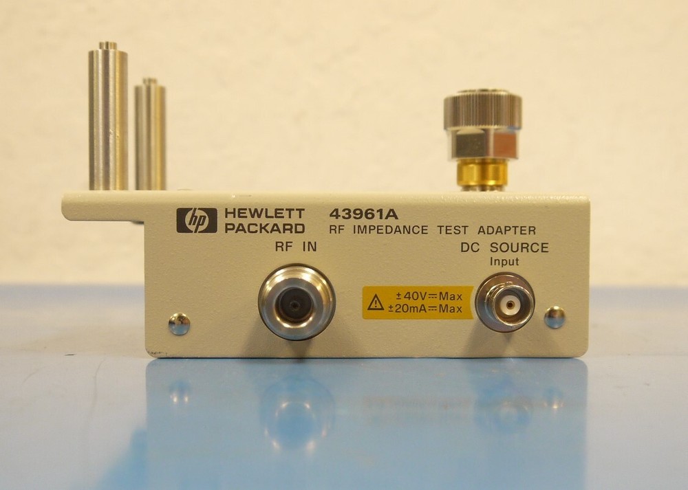 HP 43961A RF Impedance Test Adapter