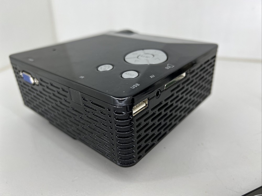 DBPower Mini Led Projector Model BL-18 Black HDMI USB VGA AV SD