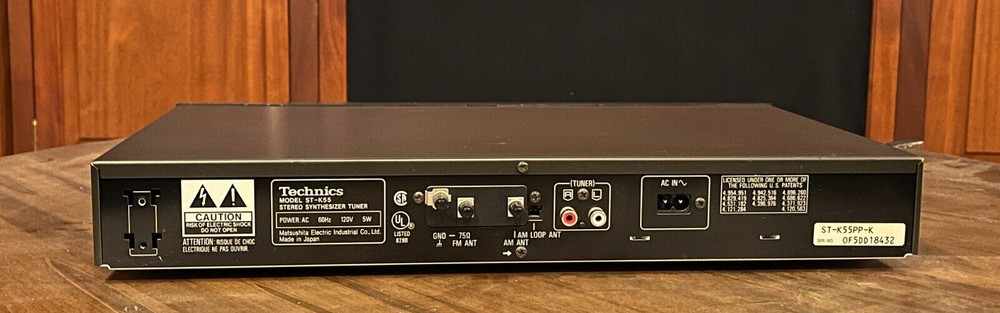 Technics ST-K55 Stereo Synthesizer Tuner