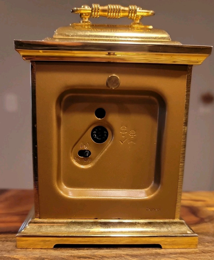Brass Howard Miller Mantel Clock