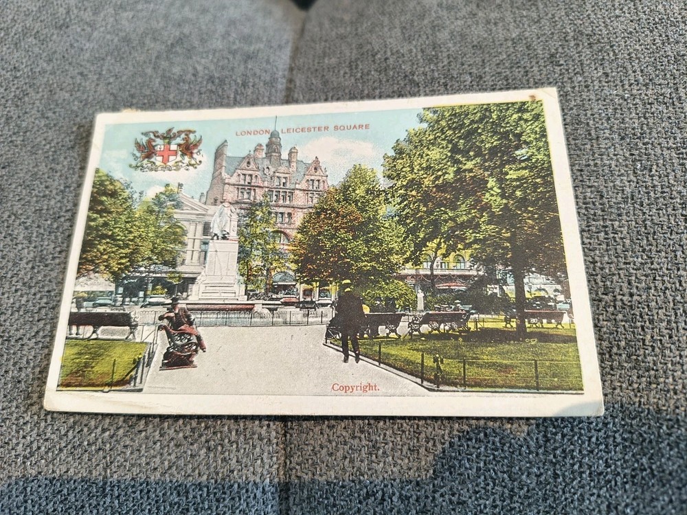 Leicester Square London Postcard