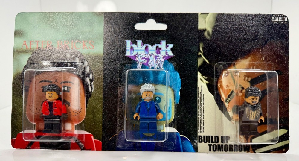 The Canvas Don The Weeknd "After Bricks Mini Set"