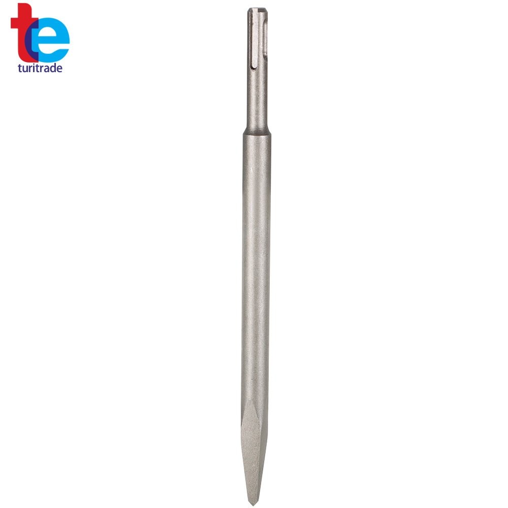 4 Pcs SDS Plus Chisel Bits High Quality Flat Chisel Grooving Chisel Point Chisel
