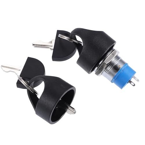 1 Set Ignition Switch, Ignition Starter Switch Lock with 4 Keys Mobility