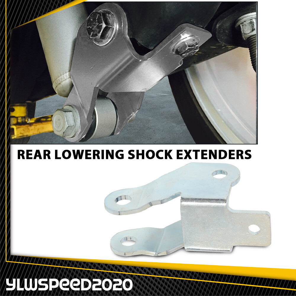 Rear Lowering Shock Extenders Fit For 2007-2018 Chevy Silverado GMC Sierra 1500