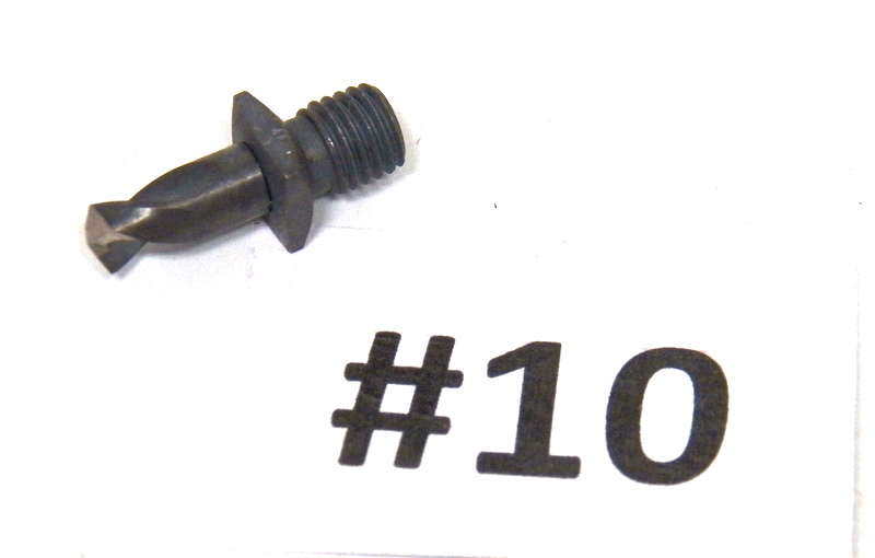 USA Made Stubby #10 (.1935) Cobalt Threaded Drill Bit 1/4-28