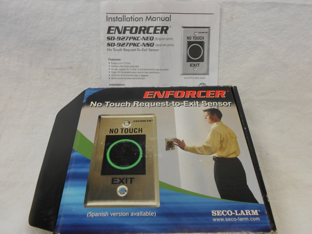 Enforcer No Touch Request To Exit Sensor SD-927PKC-NEQ