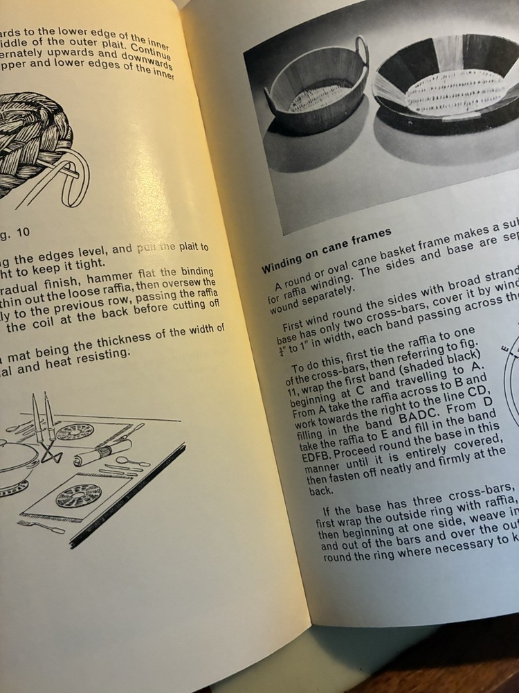Vintage Raffia Makers Booklet Guide