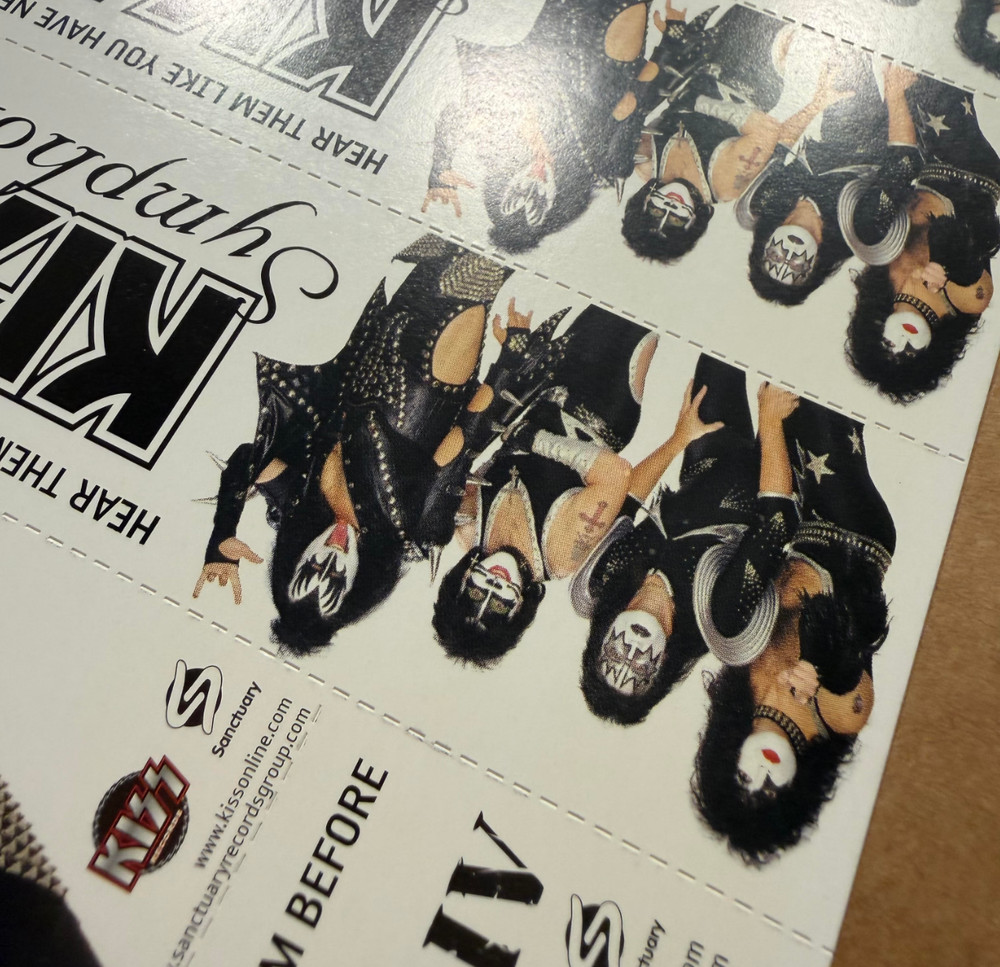 KISS Symphony Alive lV In-Store Vintage Promo Perfect Condition Rare 2003 Orig 4