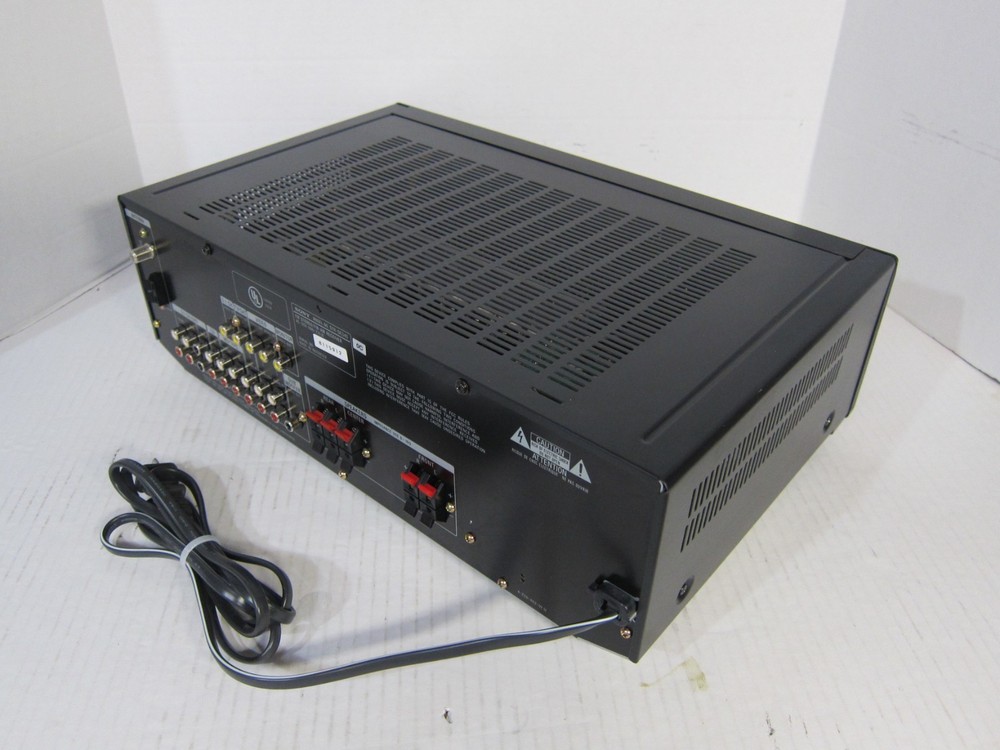 SONY STR-DE345 RECEIVER - Remote Control, Owner's Manual, AM Loop Antenna Bundle