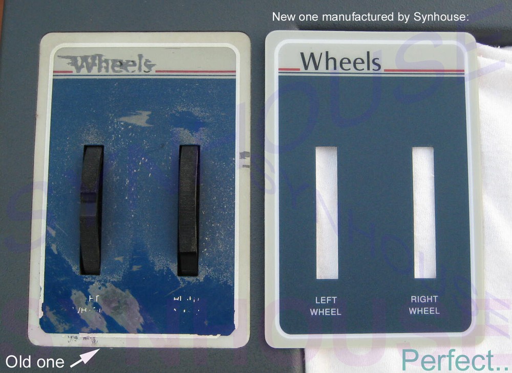 Brand New E-mu Emulator II Replacement Moog Wheels Panel Overlay - MINT & NEW!