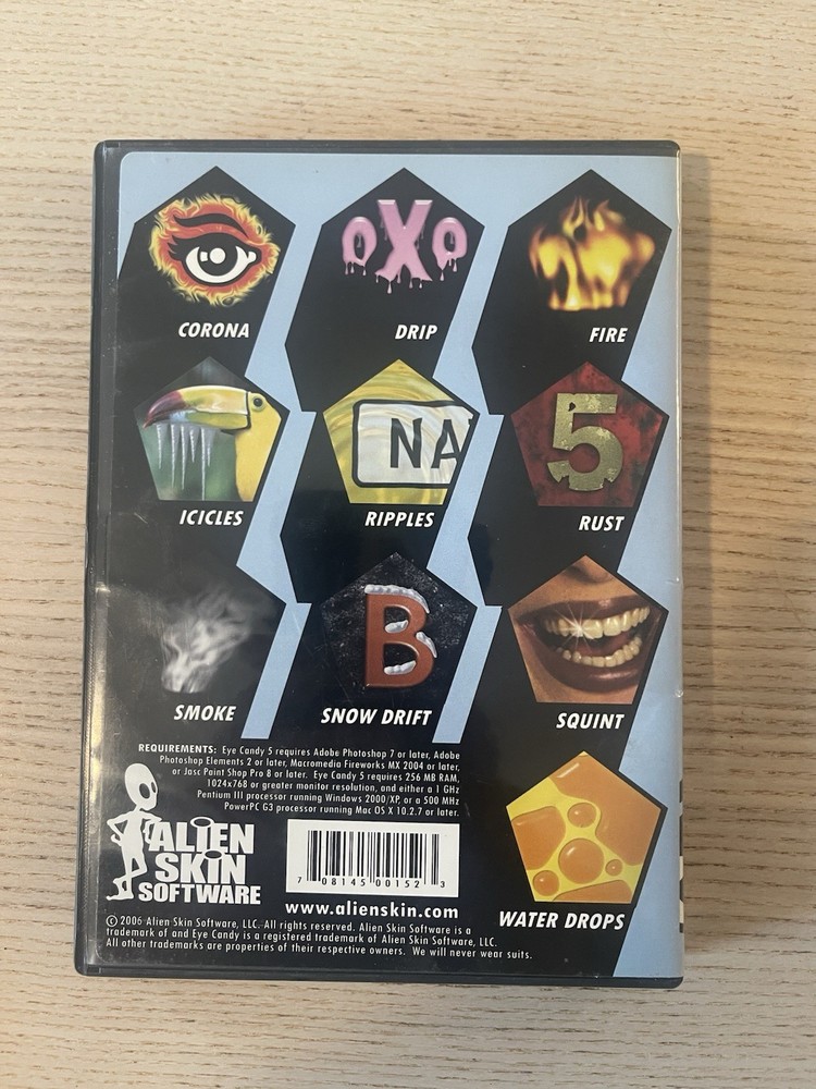 Alien Skin Software Eye Candy 5: CD Video Effects