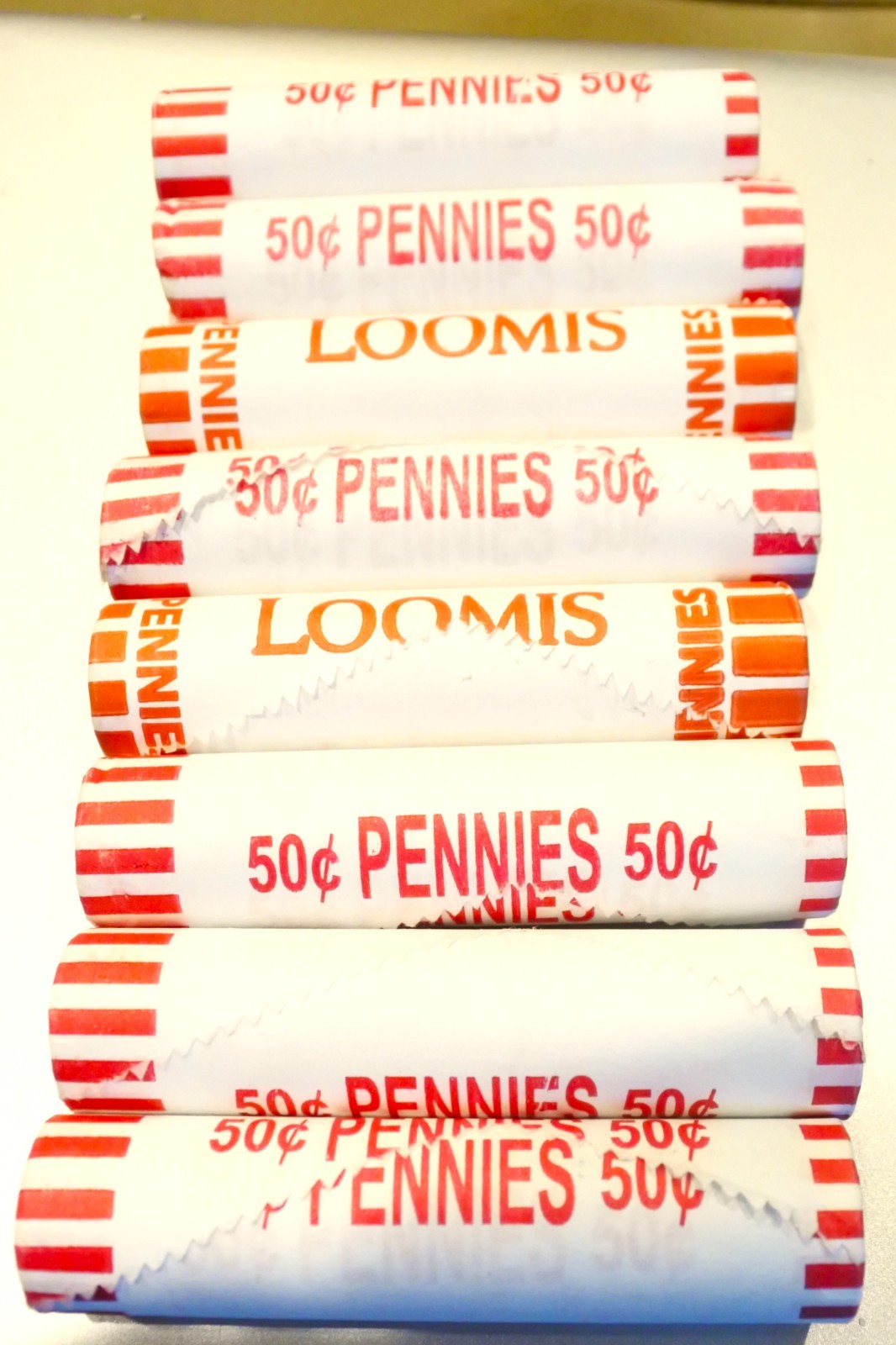 2 Fed Sealed Penny Rolls from Bank Boxes Unsearched Find Wheat Copper ERRORS?