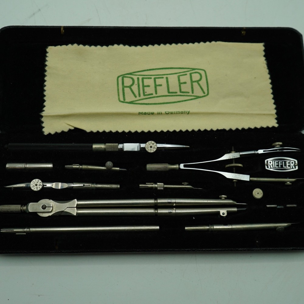 Riefler A12 German Technical Drawing Set