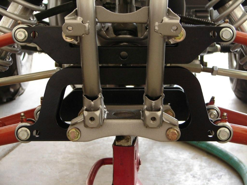 Yamaha '90-03 Warrior 350 A-arms Widening and YFZ450 Shocks Conversion Kit