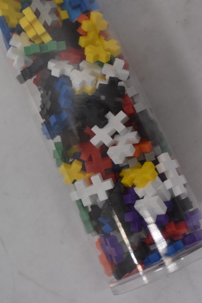 Plus Plus 240 Piece Basic Mix Construction Building Stem/Steam Toy 3D Puzzle