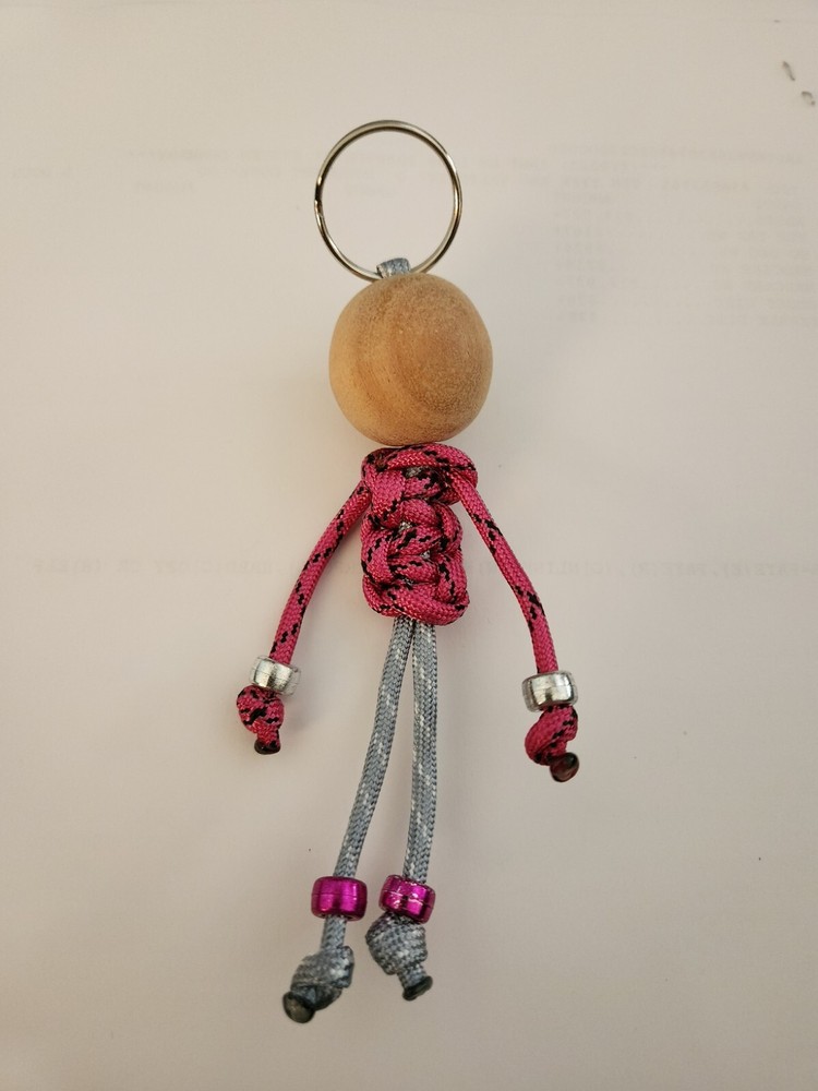 Paracord People Keychain