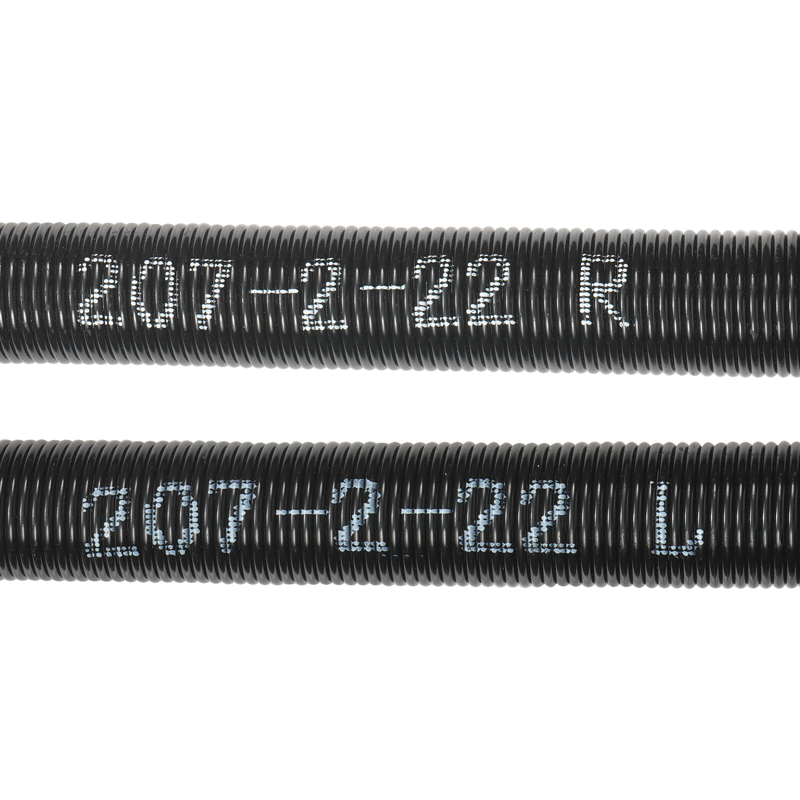 VEVOR Garage Door Torsion Springs Pair of 0.207 x 2 x 22inch with Winding Bars
