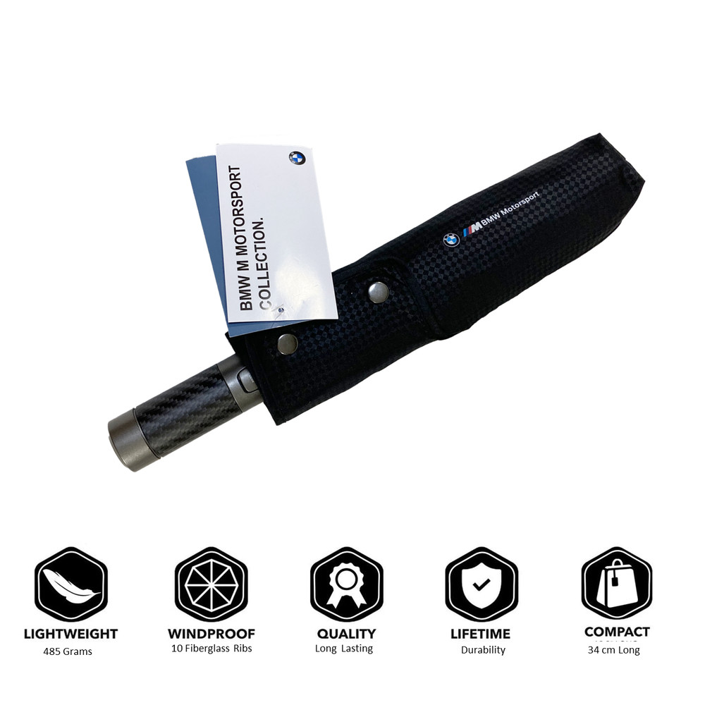 Authentic BMW Accessories Umbrella Folding Windproof Automatic Merchandise Gift