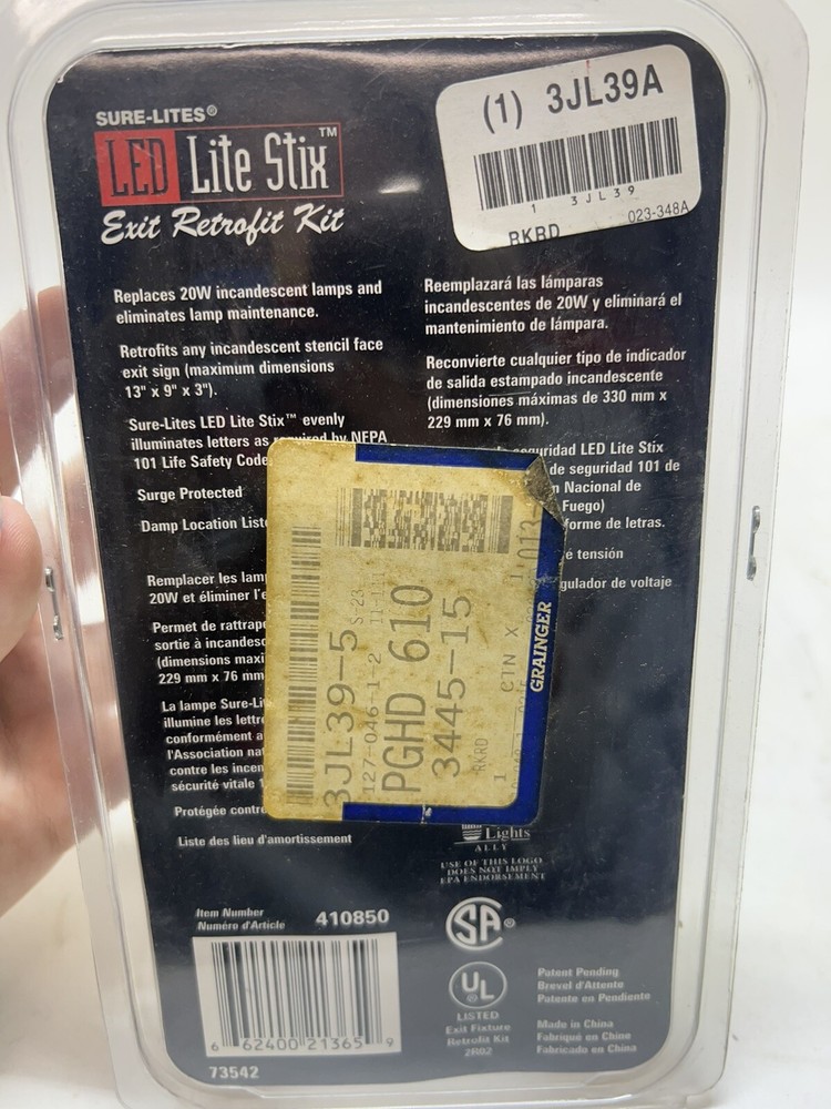 SURE-LITES Exit Sign LED Retrofit Kit 2PK