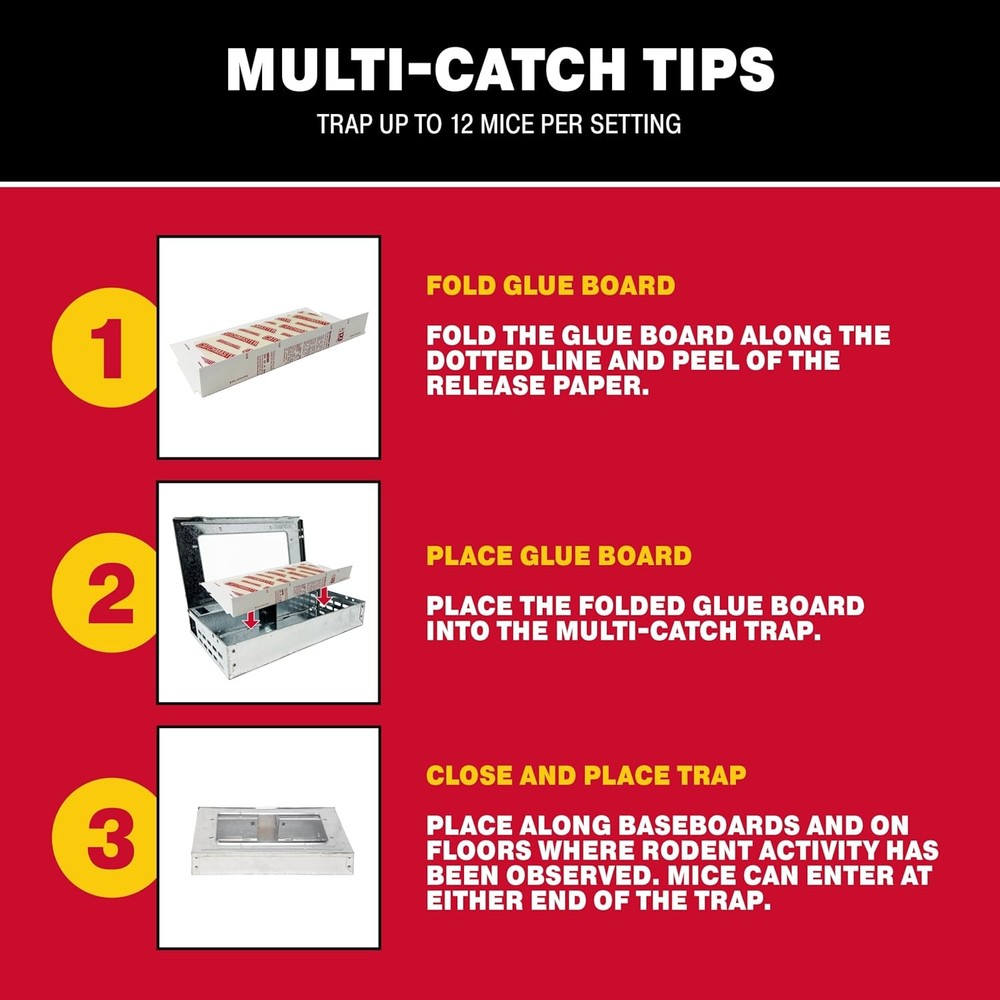 Catchmaster Pro Series Multi-Catch Glue Board Trap Refill