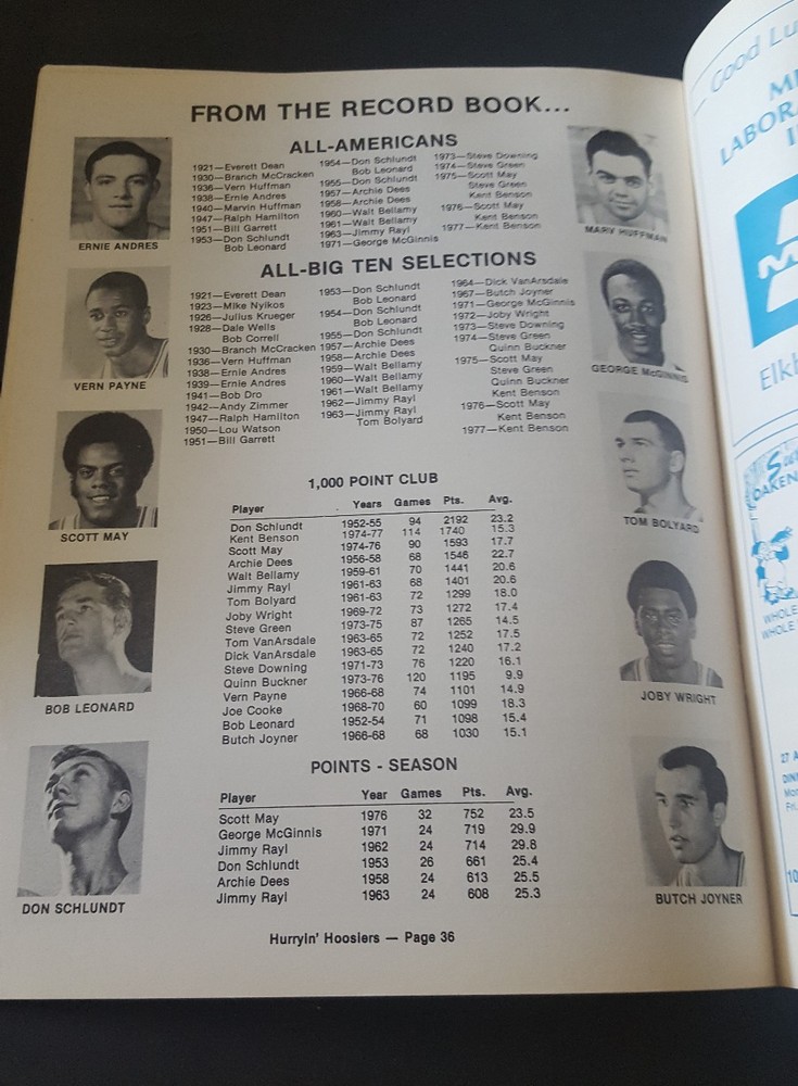 EXTREMELY RARE!! MAGIC EARVIN JOHNSON FRESHMAN YEAR MICHIGAN STATE 1978 PROGRAM