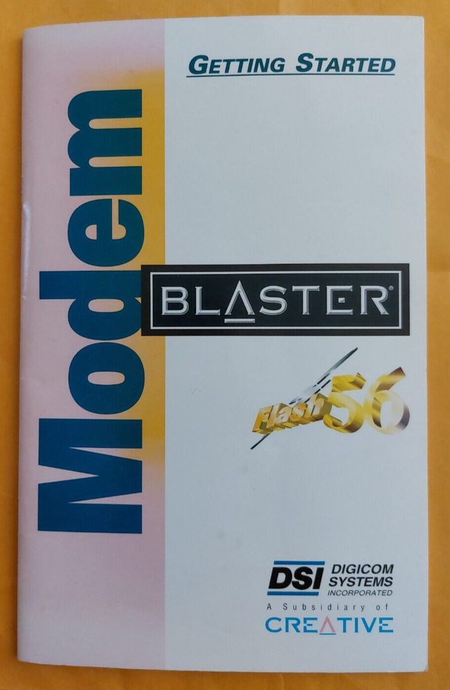 Creative Labs Modem Blaster Di5630 PCI MODEM