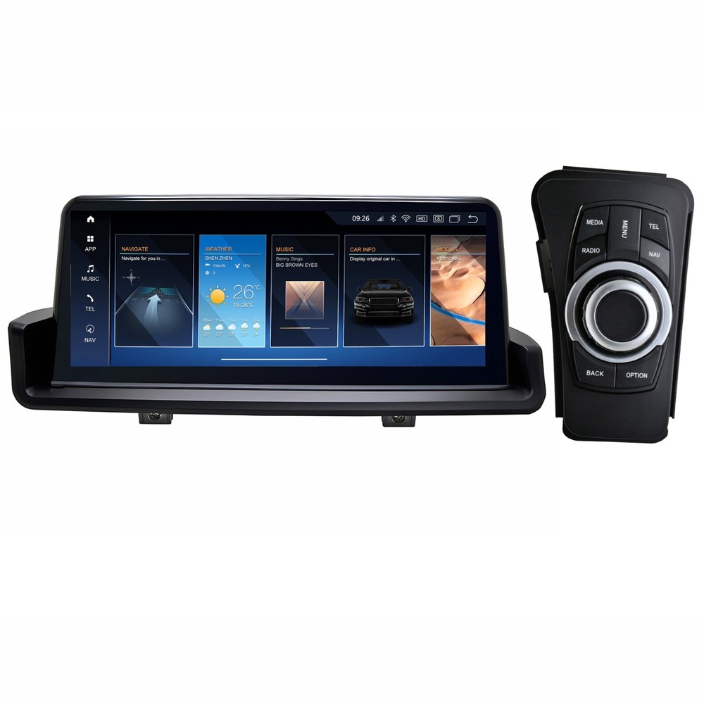 For BMW 3 Series E90 E91 E92 E93 M3 10.25''Car Android 14 GPS Navigation CarPlay