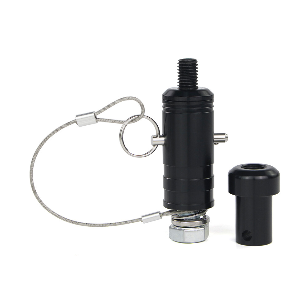 Aluminium 3/8-24 And 1/2-13 Threads Quick-Release Disconnect Whip Mount