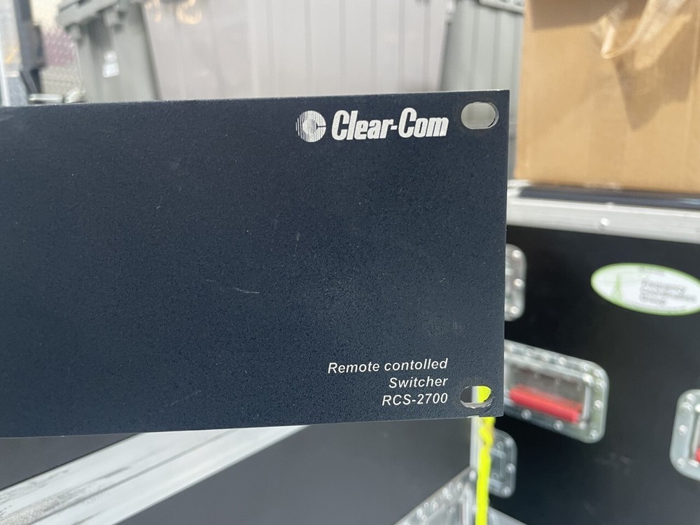 CLEAR-COM RCS-2700 PROGRAMMABLE SOURCE ASSIGNMENT PANEL