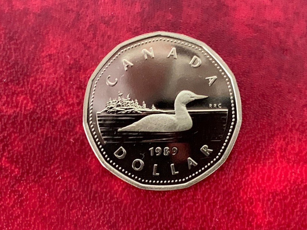 Canada 1 Dollar 1989 Proof Coin-Uncirculated