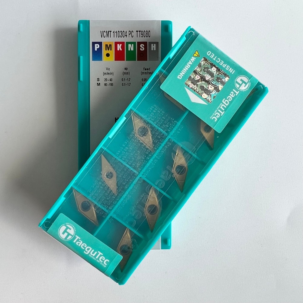 10Pcs/BOX Taegutec VCMT110304PC TT9080