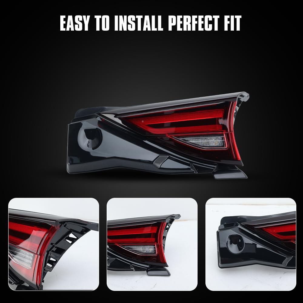 2PCS Inner Tail Light Assembly for CX5 2016-2021 Left Right Rear