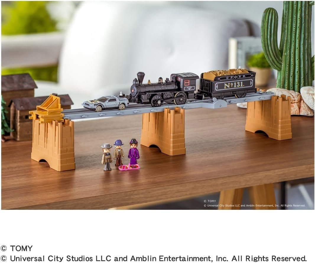 Takara Tomy Plarail Back to the Future Part 3 Steam Locomotive No. 131 NEW