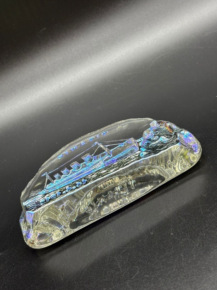 Titanic Glass Souvenir