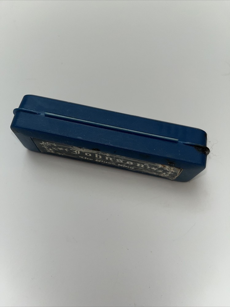 BLUES KING HARMONICA 10 HOLE Eb FLAT KEY CASE CLOTH STAGE STUDIO RECORDING