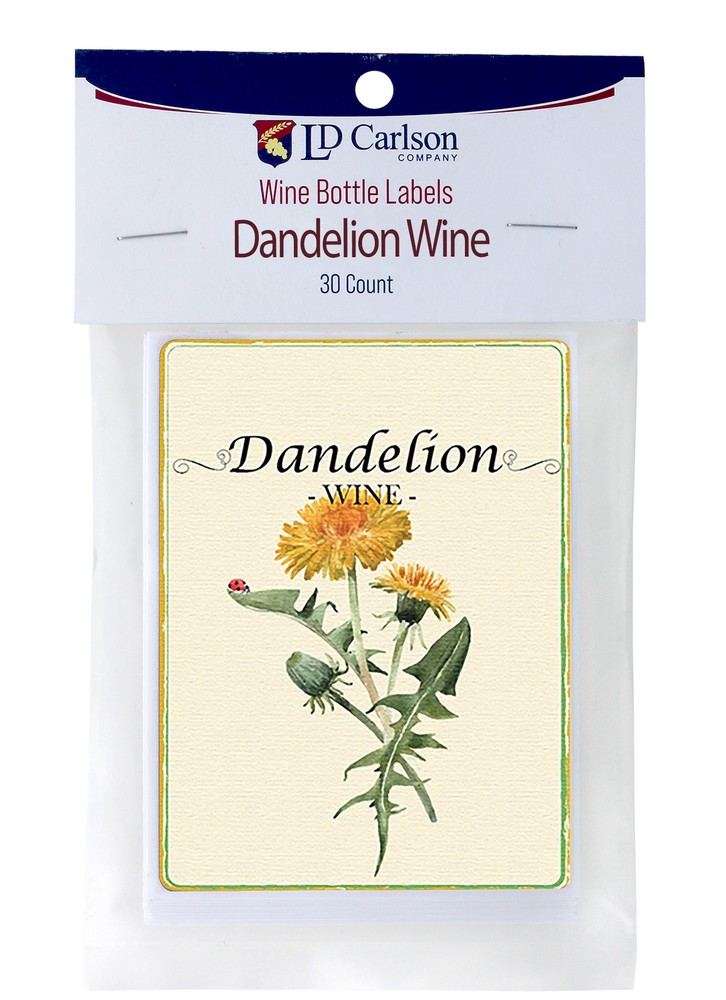 Dandelion Wine Labels 30/Pack Specialty Collection