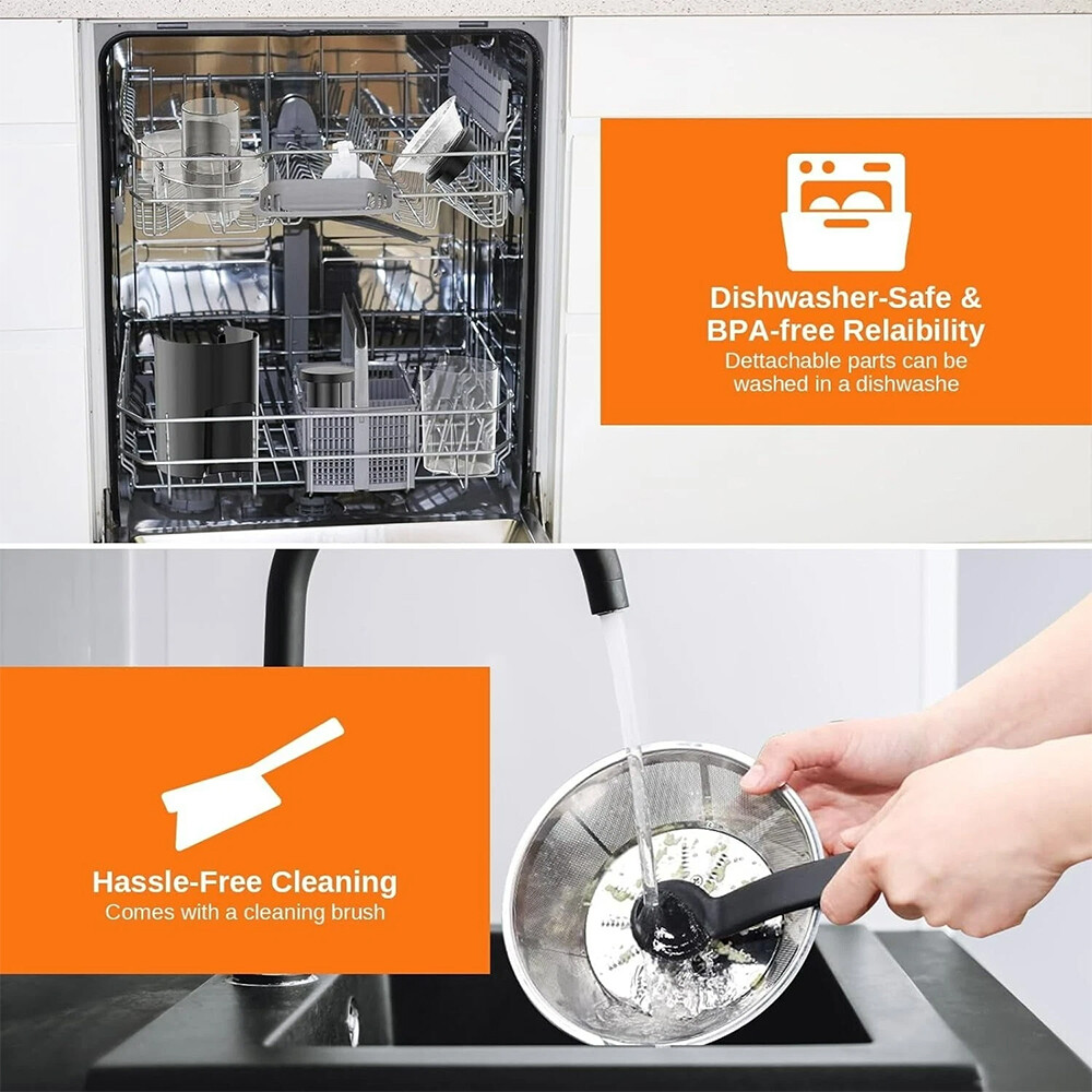 800W Electric Juicer Fruit Vegetable Blender Juice Extractor Citrus Machine New