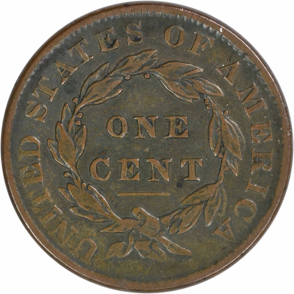 1834 Large Cent VF Uncertified #160