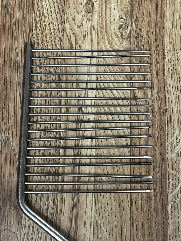 Vintage Bakelite Handle Progressus Comb/ Hairpick